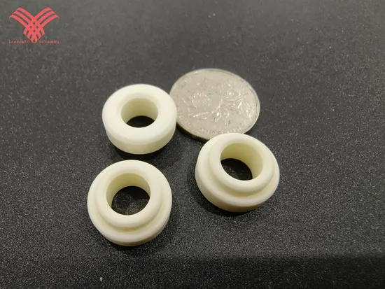 Seal Fasteners Alumina Ceramic Parts Widely Used High Strength Ceramic Shaft Sleeve